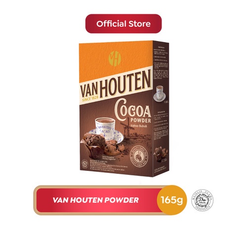 

Cokelat Bubuk Van Houten 165gr - Cocoa Powder Kakao