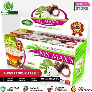 

Teh Ms Maxs Darusyifa - Teh Daun Sirsak Plus Kulit Manggis