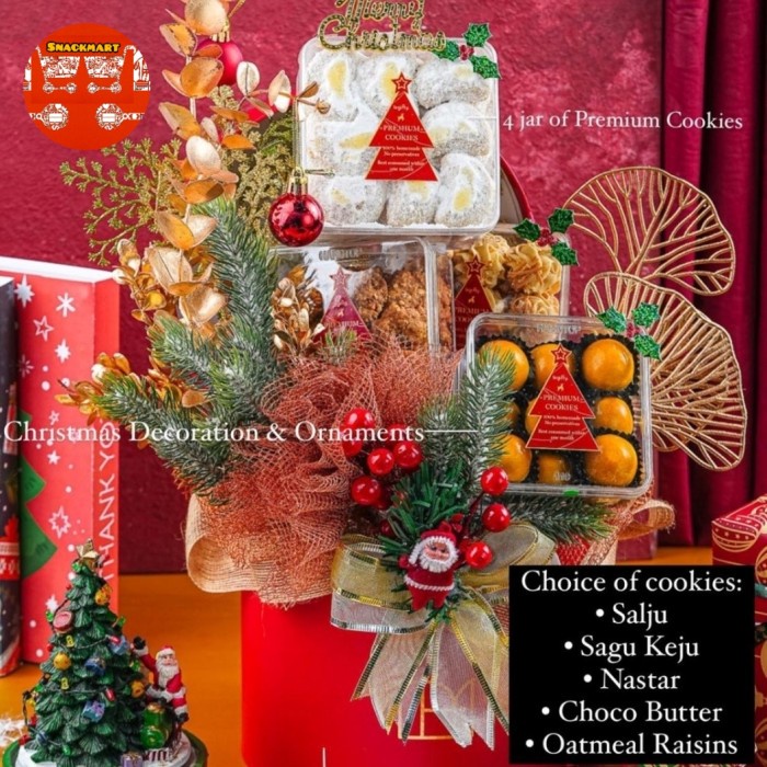 

Parcel Natal Premium Christmas Kue Kering Premiun / Hampers Natal Kue