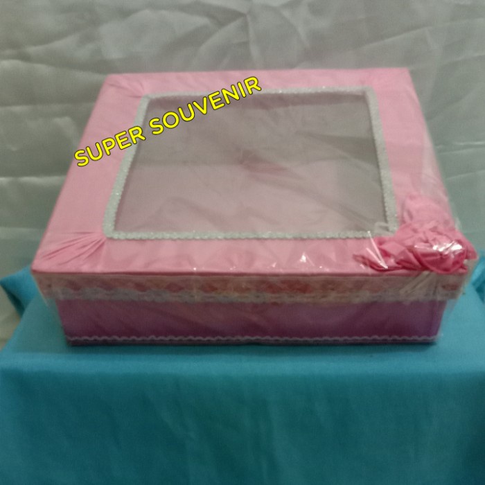 

Box kue 30 x 30 x 8 cm - PINK