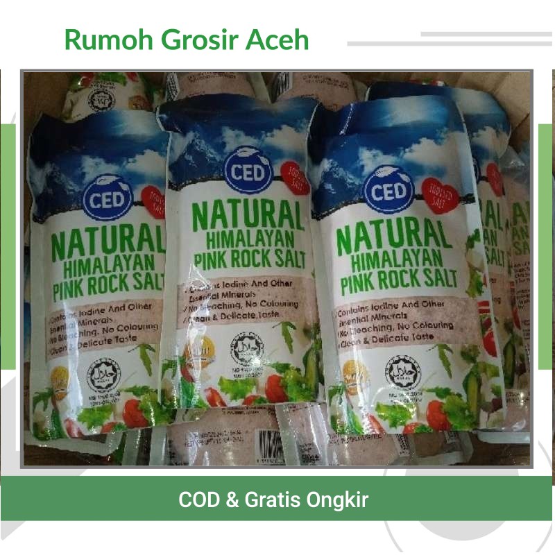 

{ACEH} GARAM HIMALAYA 500 gr CED | Garam Diet | Garam Pink