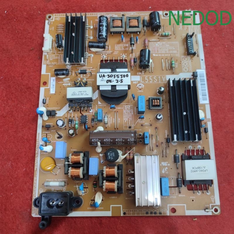 PSU regulator power Supply board TV LED Samsung UA 50F5500 - 50F5000 - UA50F5500 - UA50F5000 AK