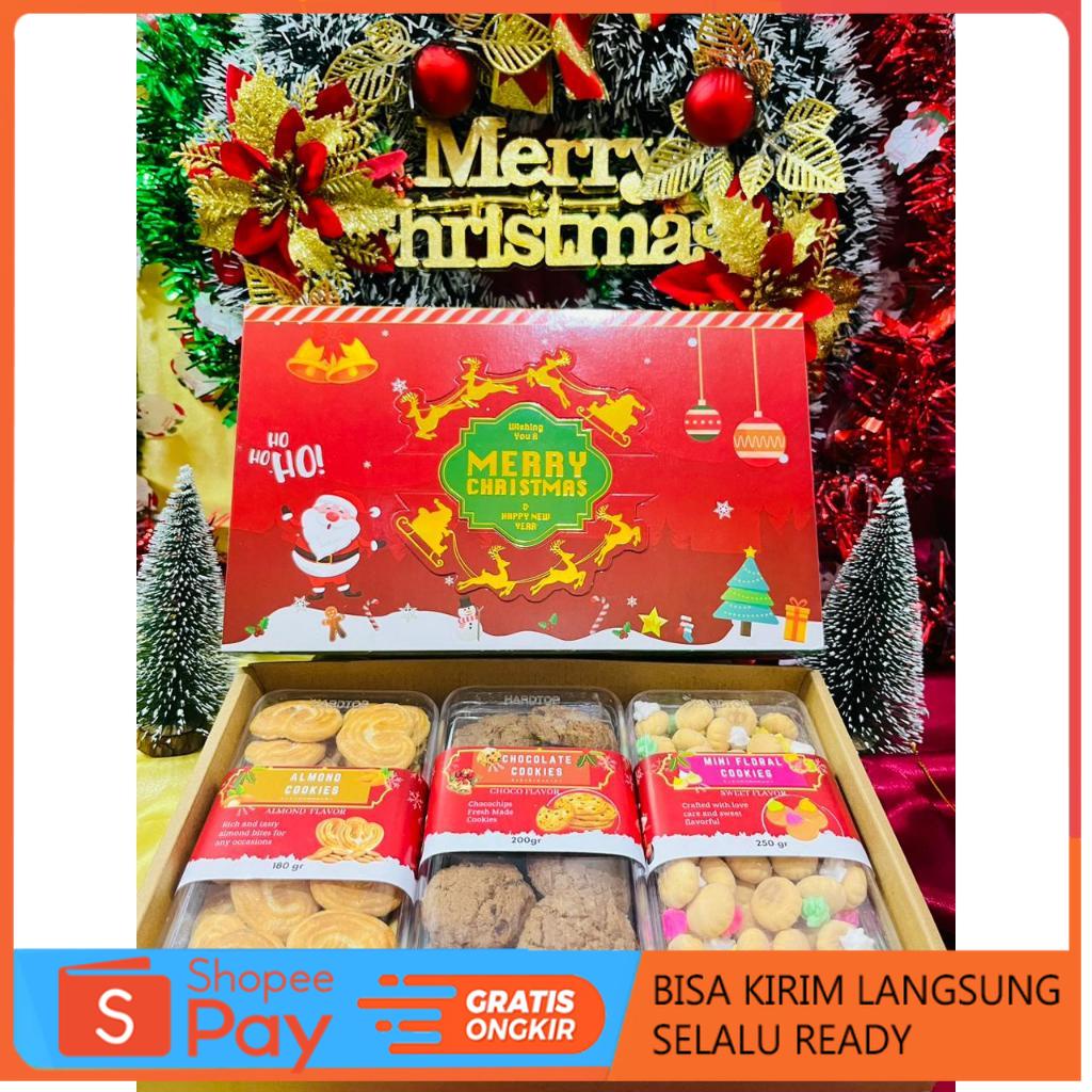 

Diskon Natal READY STOCK HAMPERS NATAL PARCEL NATAL PREMIUM | KADO HAMPERS CHRISTMAS PREMIUM 3 JAR BESAR FREE GREETING CARD | Promo 12.12