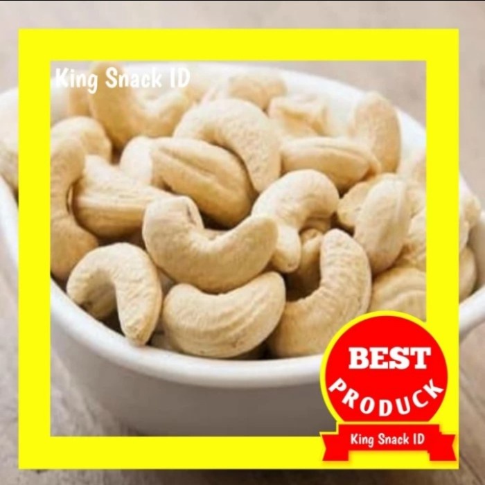 

1KG KACANG METE MEDE SUPER MENTAH / KACANG MEDE MENTAH / MENTE SUPER - 500 gr sk super