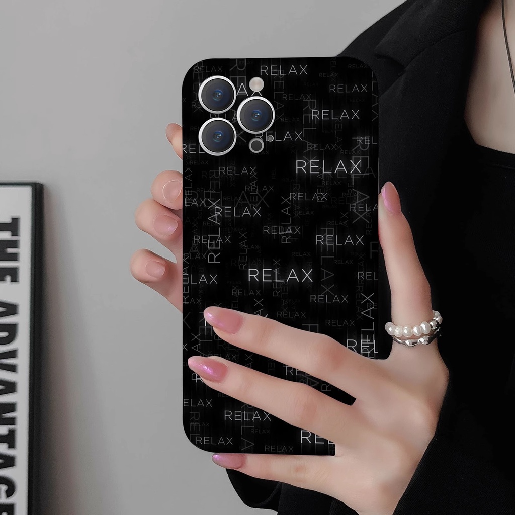 Hp Full Screen RELAX Iphone 11 Phone Case for Iphone 11 14 13 12  Pro Max XR X XS Max 6 6s 7 8 Plus 