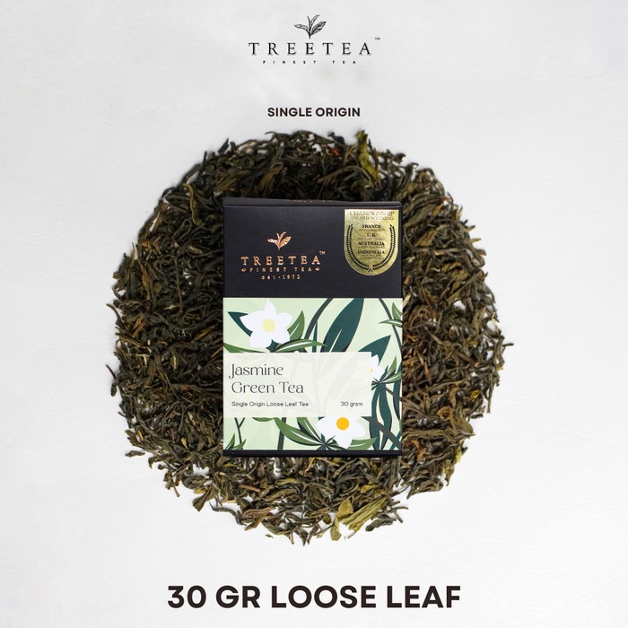 

Ready Tree Tea Jasmine Tea Loose Leaf Teh Jasmine Lokal
