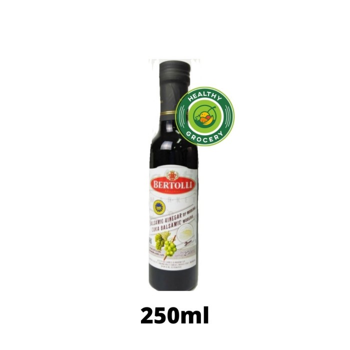 

[ HJS7 - BEST SELLER ] Bertolli Balsamic Vinegar 250ml / Cuka Balsamic