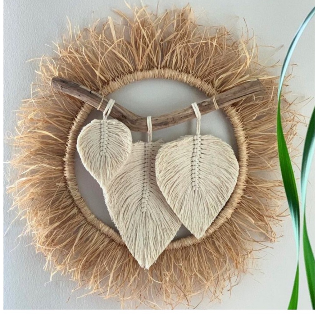 PREMIUM MACRAME Hiasan dinding gantung aesthetic tali rami-hiasan dinding cafe- hiasan dinding aesth