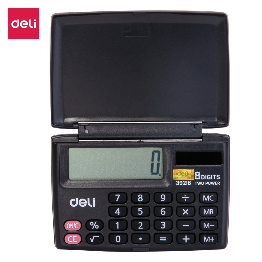 

Calculator / Kalkulator Deli Pocket 8 Digits Saku Kecil - 39218