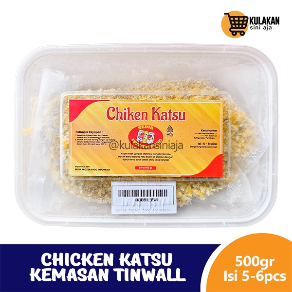 

Chicken Katsu 500 gr - Kemasan Tinwall