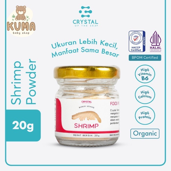 Crystal of the Sea Shrimp Food Powder Kaldu Udang