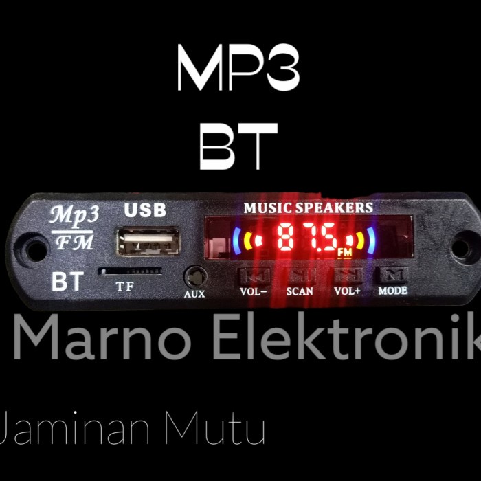 MODUL MP3 BLUETOOTH  KIT MP 3 BLUTUT MEREK VIRE KUALITAS BAGUS PART TOOL ELECTRO