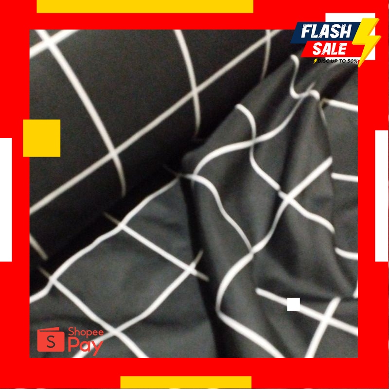 12.12 SALE |LEBAR 240 CM KAIN METERAN SPREI SEPREI MURAH BAHAN DISPERSE MIKROTEK GORDEN PIYAMA