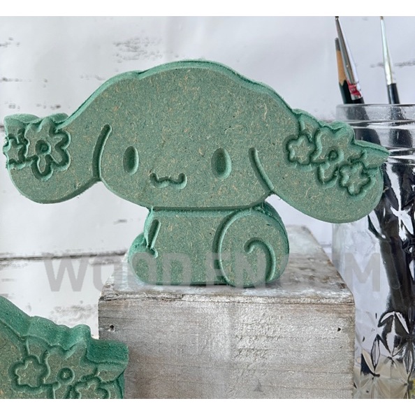 

DIY Paket Melukis Kayu Anak Karakter Wood Painting Kit Hampers Mainan Lucu Cinamoroll Sanrio