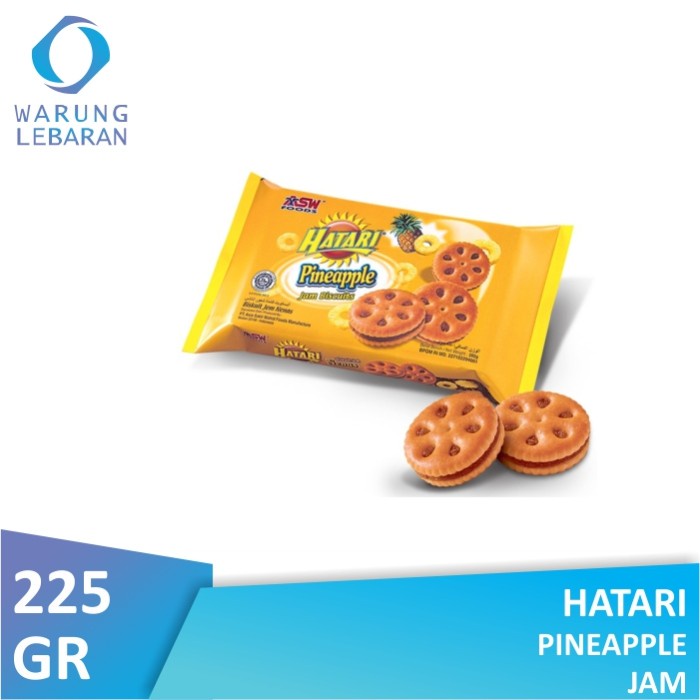 

Hatari Pineapple Jam Biscuits 225gr