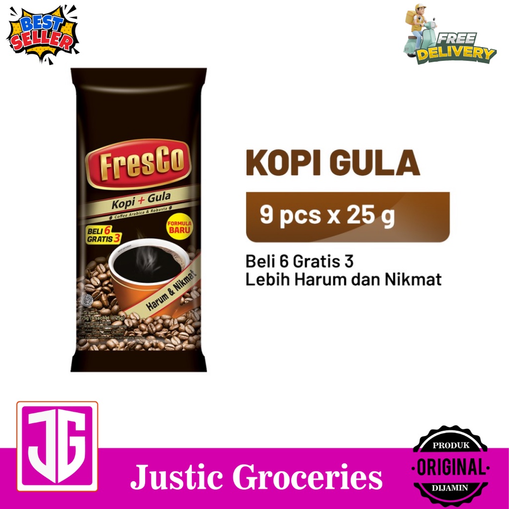 

FRESCO Gula 1 Bag (9 x 24 gr)