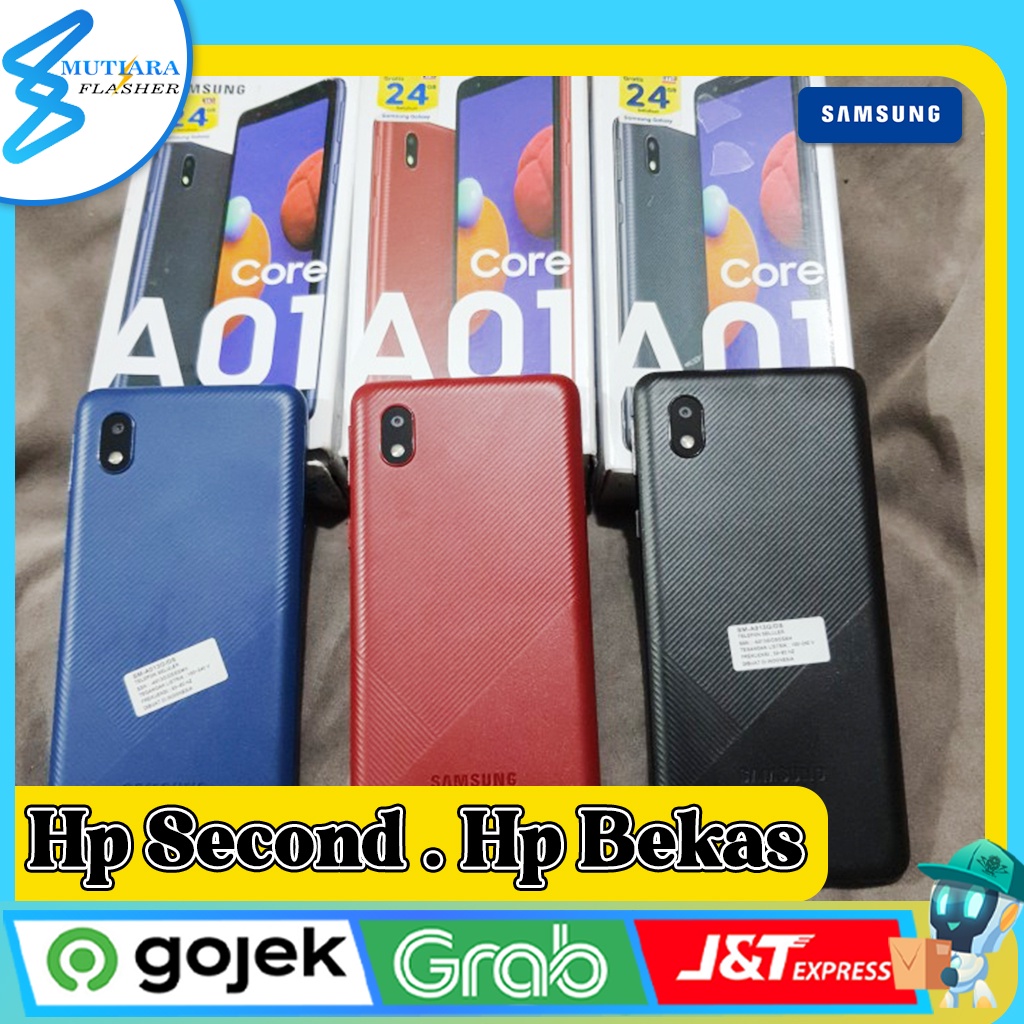Samsung A01 Core Ram 1/16GB | Ram 2/32GB Second Original