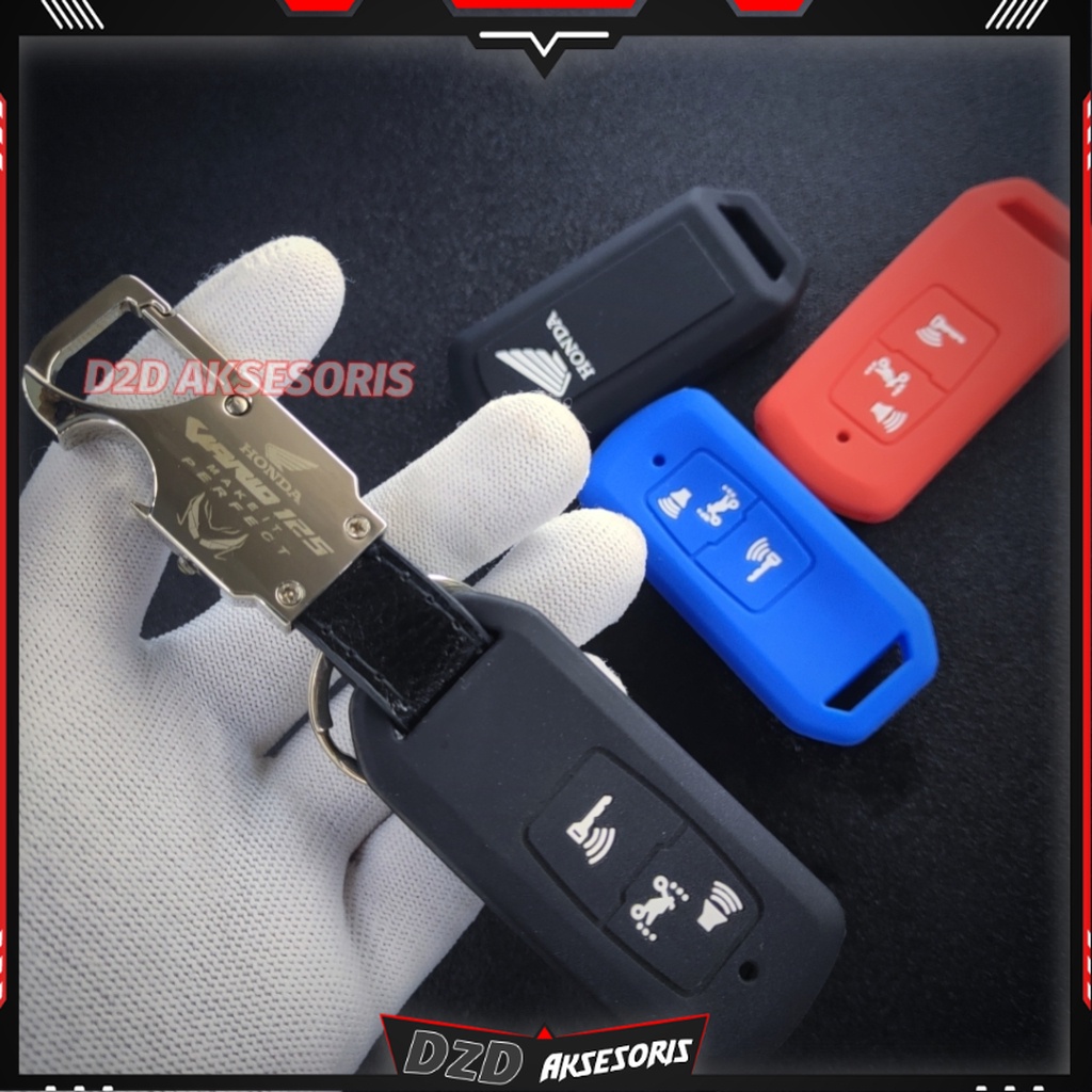 GANTUNGAN KUNCI CASE COVER SILIKON REMOTE MOTOR VARIO 125