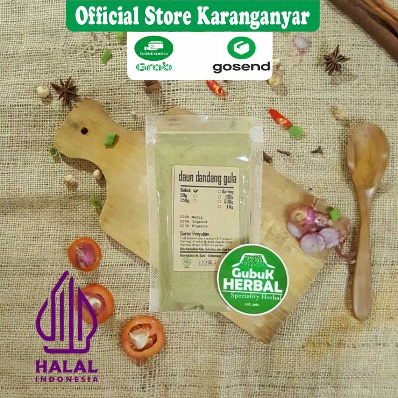 

DAUN DANDANG GULA / DANDANG GENDIS BUBUK 50 GRAM / Clinacanthus Nutans / BUBUK HALUS / MURNI