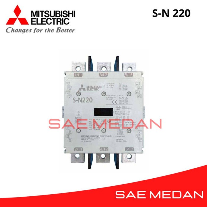 Contactor SN 220 Mitsubishi / Kontaktor SN220 / S-N220 / SN-220