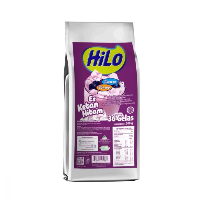 

Hilo Minuman Kalsium Es Ketan Hitam Pouch 500gr