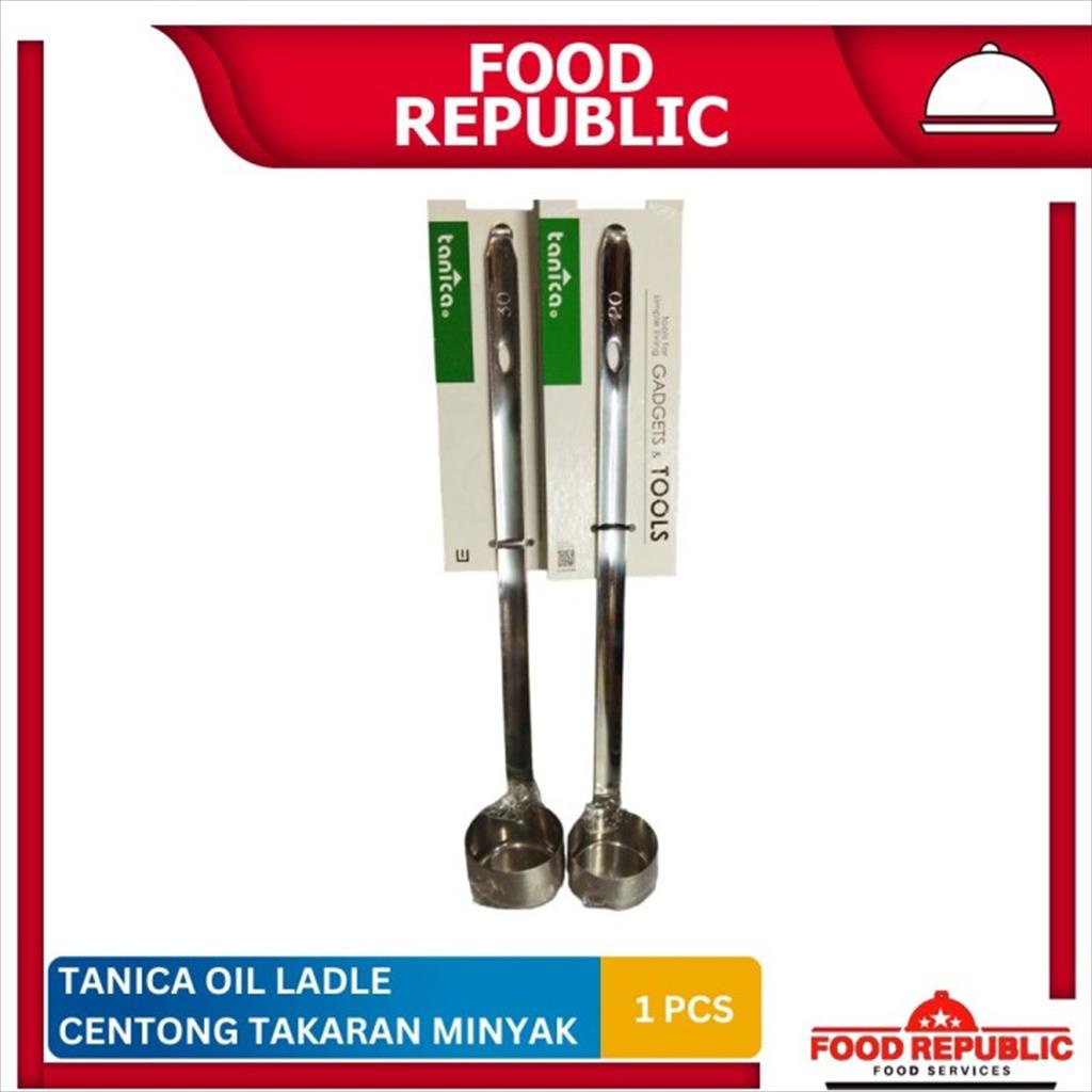 Tanica Oil Ladle Stainless Steel Centong Takar Minyak 20 Ml dan 30 Ml