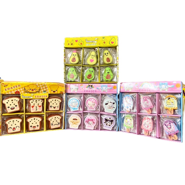 

1 Pcs - Penghapus Karakter LUCU - FANCY Berbagai Motif
