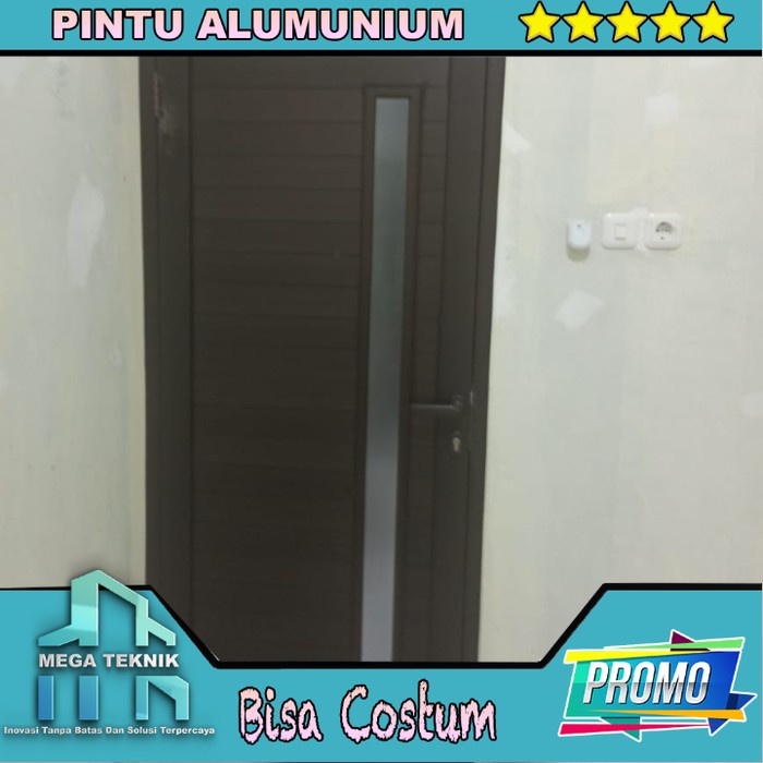 pintu kamar tidur aluminium | Pintu alumunium anti karat