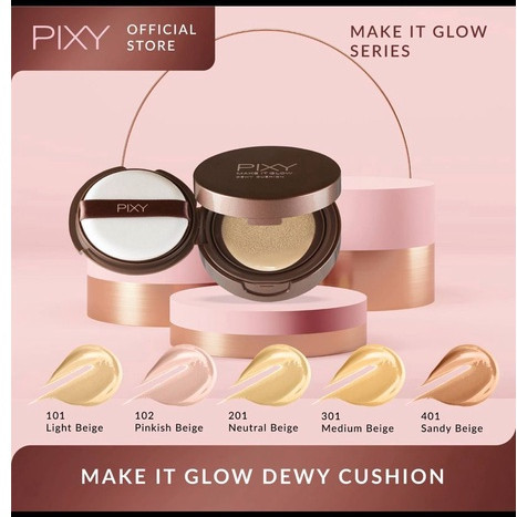 BEAUTYLAND PIXY MAKE IT GLOW DEWY CUSHION / PIXY CUSHION MAKE IT GLOW