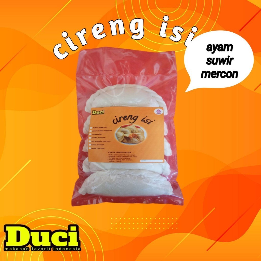 

CIRENG ISI AYAM SUWIR MERCON / BY DUCI OFFICIAL / BEST SELLER