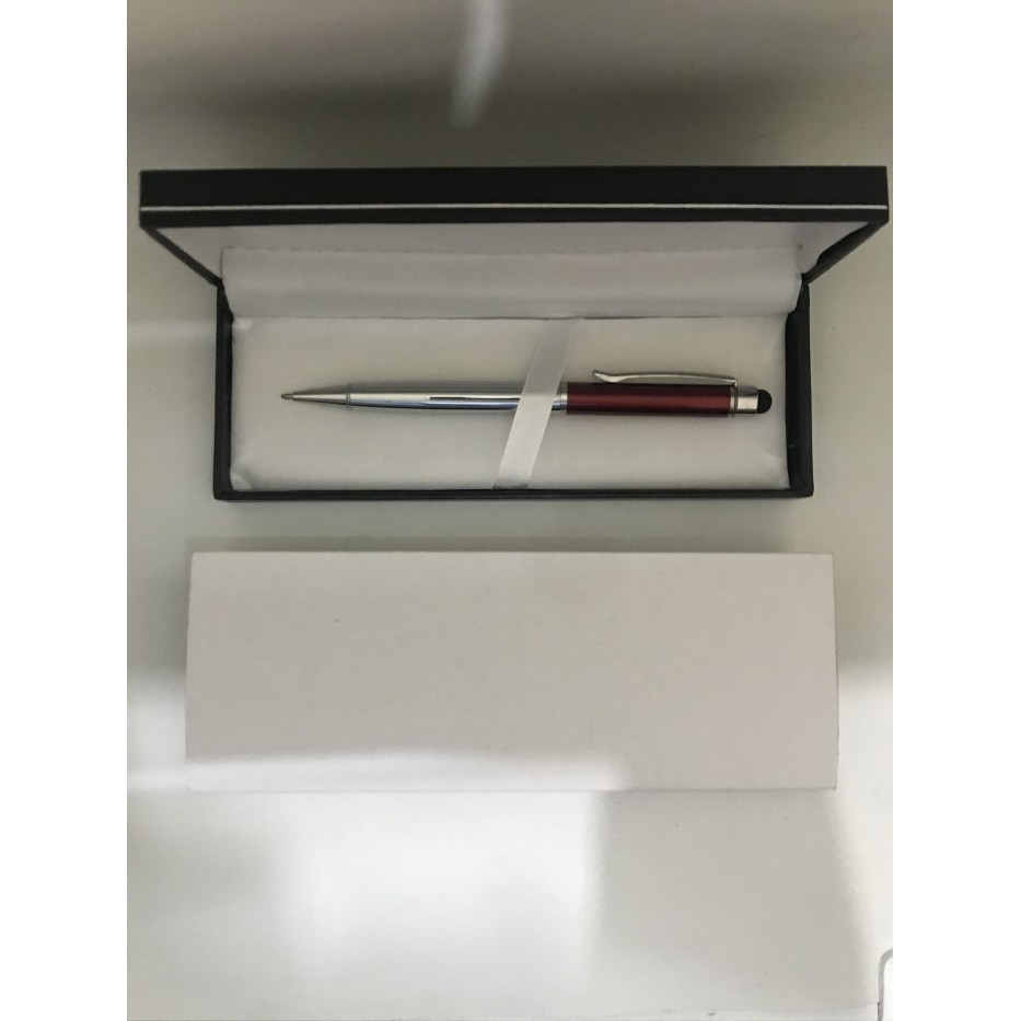 

Pulpen Promosi / Pulpen Esklusif / Elegant 108 Stylus Merah Stainless