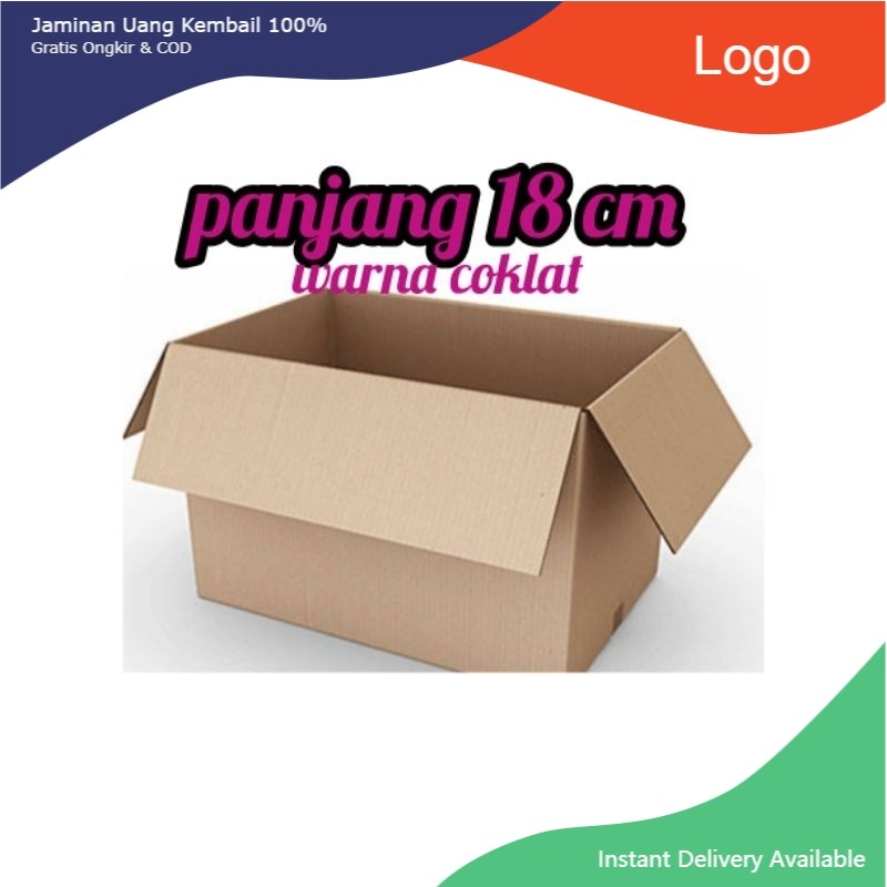 

PROMO TERLARIS dus panjang 18 coklat ~ nvlmawarshop