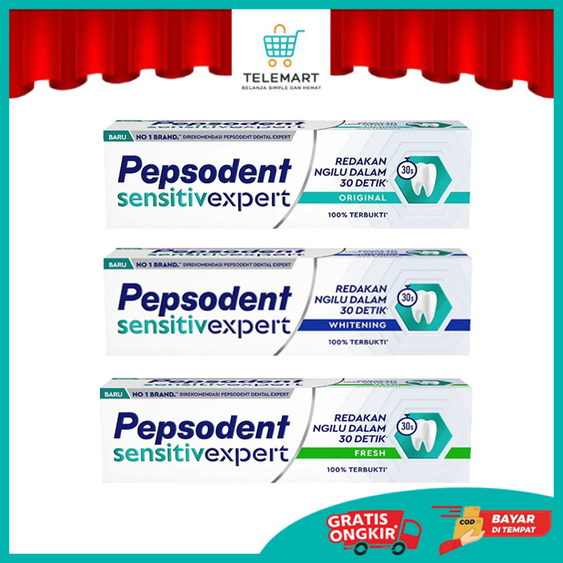 PEPSODENT PASTA GIGI SENSITIVE EXPERT 100GR ALL VARIAN