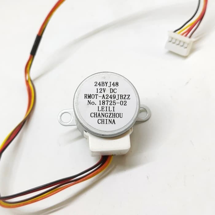 VN99 Dinamo Step Motor Swing AC Sharp Ion Plasmacluster 24BYJ48 Soket Jepit