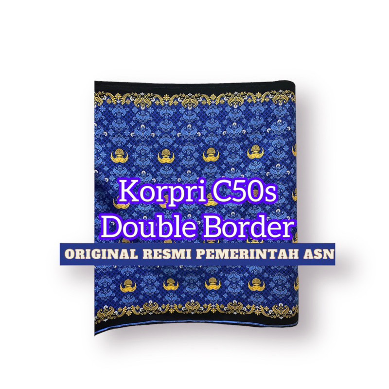 KAIN RESMI KORPRI - BATIK PNS POTONGAN KAIN BATIK PNS DOUBLE BORDER - ASN KAIN KORPRI - REGISTER PNS