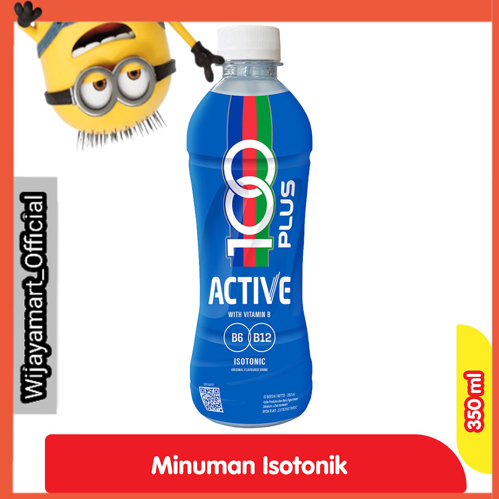 

100PLUS Active Minuman Isotonik Botol 350 ml