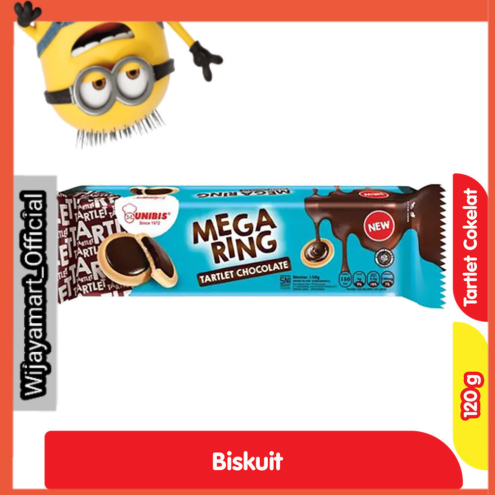 

Unibis Mega Ring Tartlet Cokelat 120 g