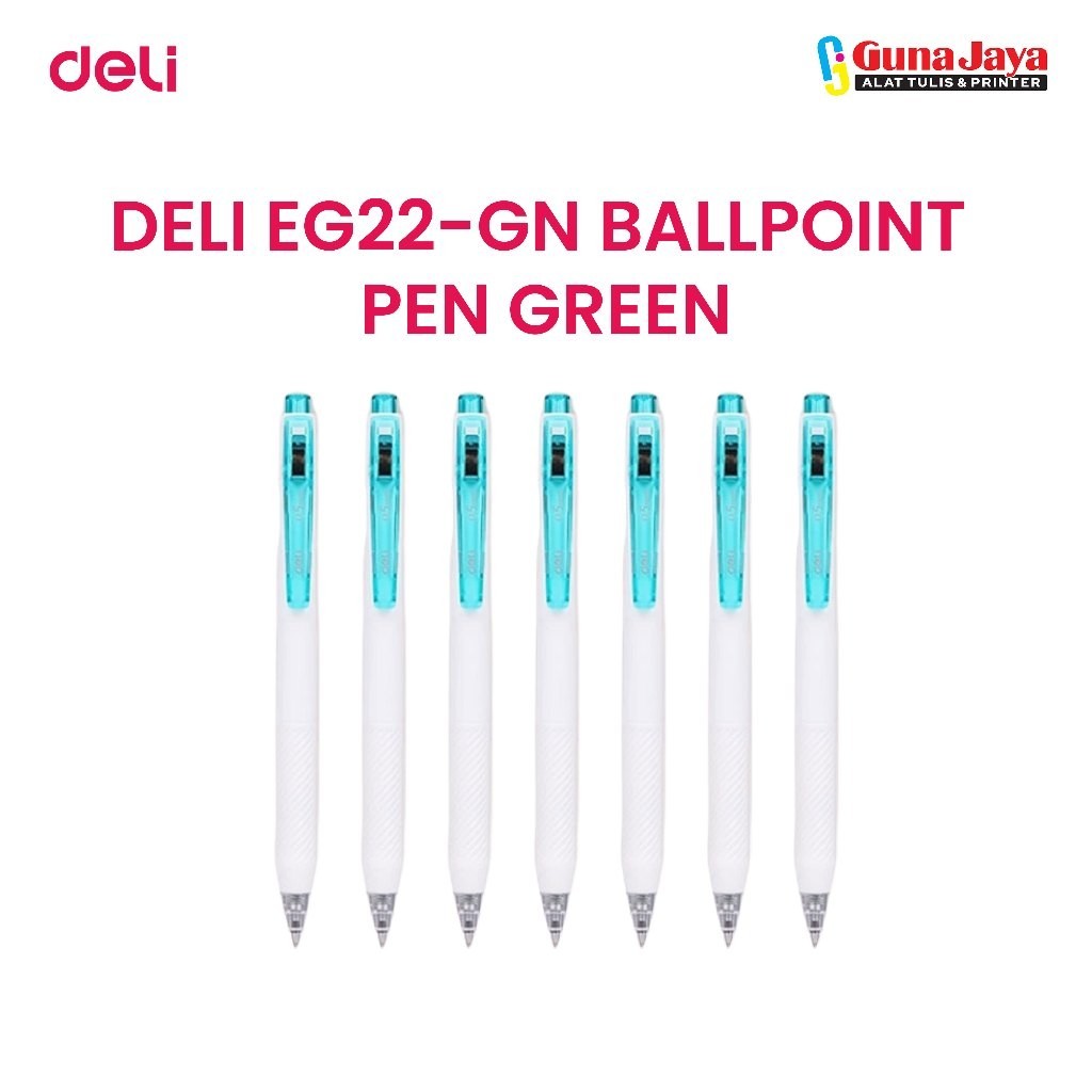 

DELI EG22-GN BALLPOINT PEN GREEN