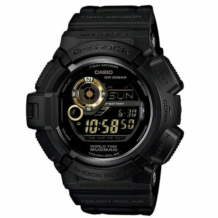 TERBARU CASIO G-SHOCK MUDMAN G-9300GB-1 / GSHOCK G9300GB ORIGINAL & BERGARANSI