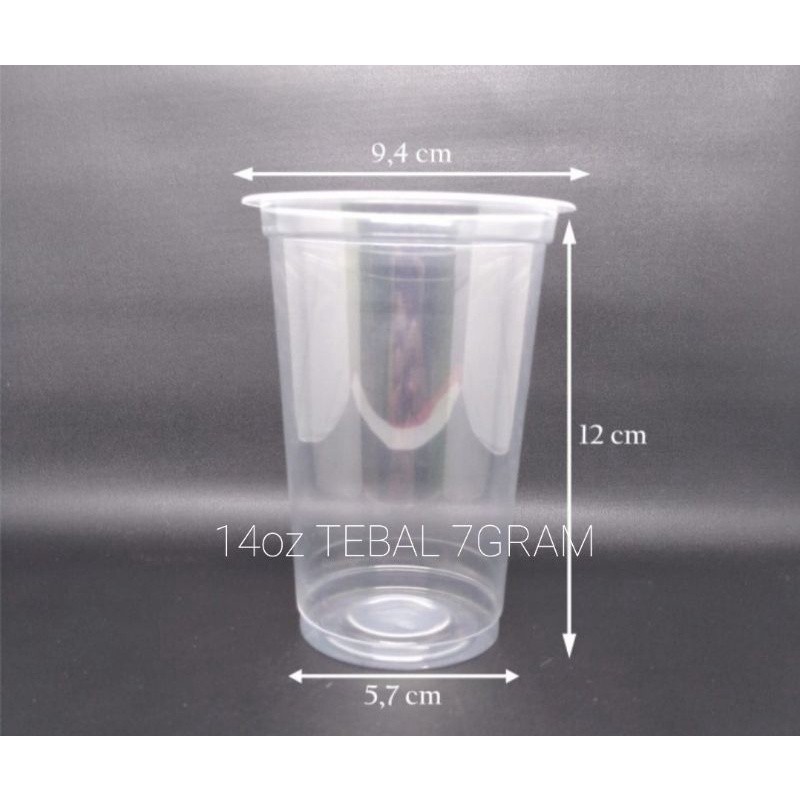 

Gelas plastik pp 16oz 7gr starindo