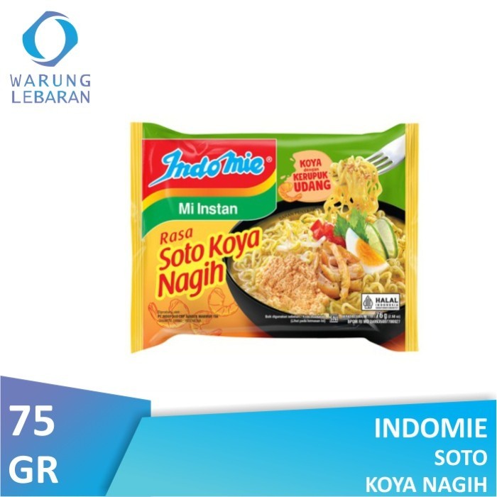 

Indomie Soto Koya Nagih 75gr