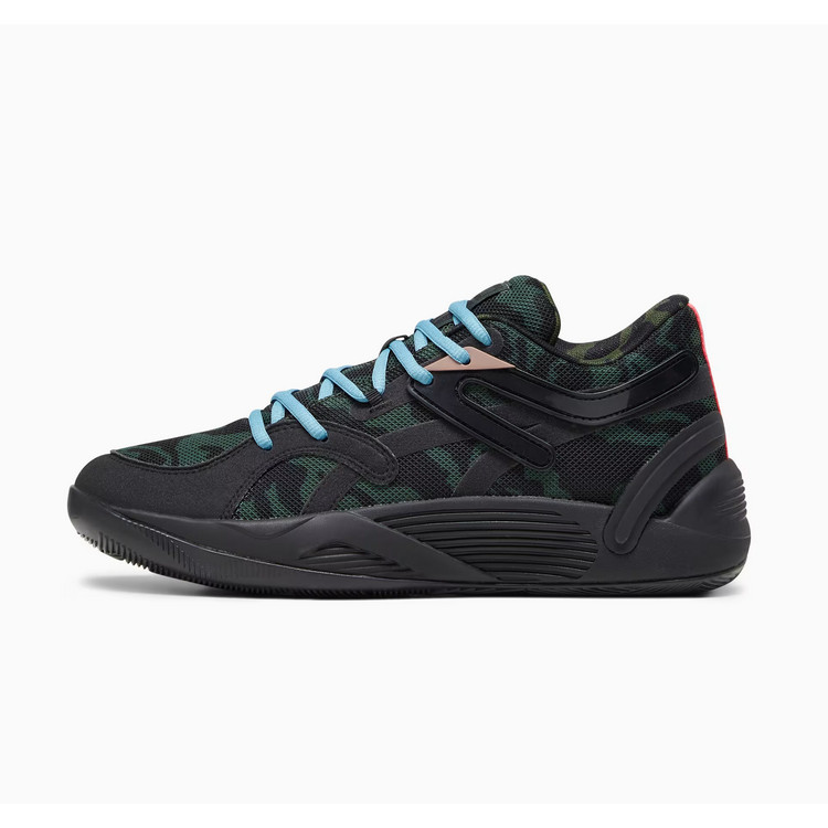 Puma Sepatu Oahraga Basket TRC Blaze Court Camo Unisex 379087 01