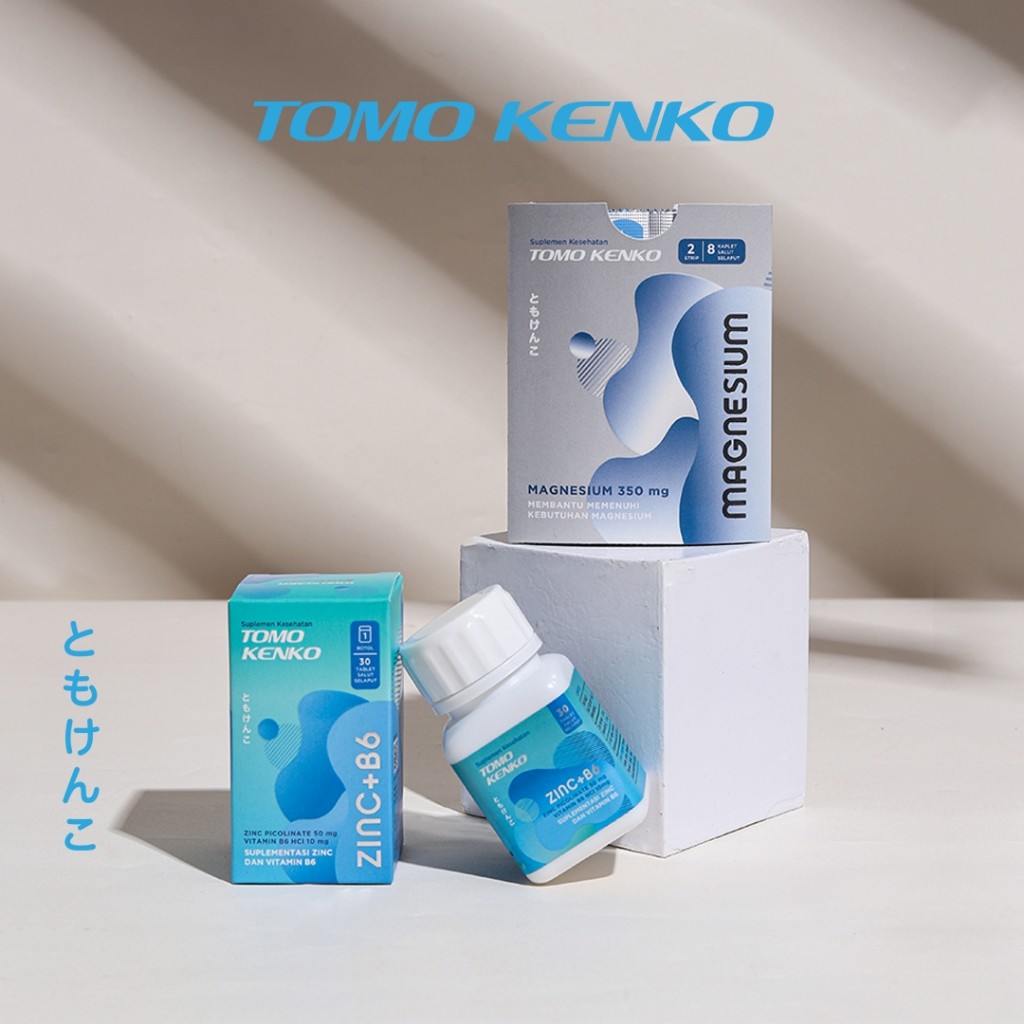 Combo Tomo Kenko  Magnesium 1 Sleeve & Zinc+B6