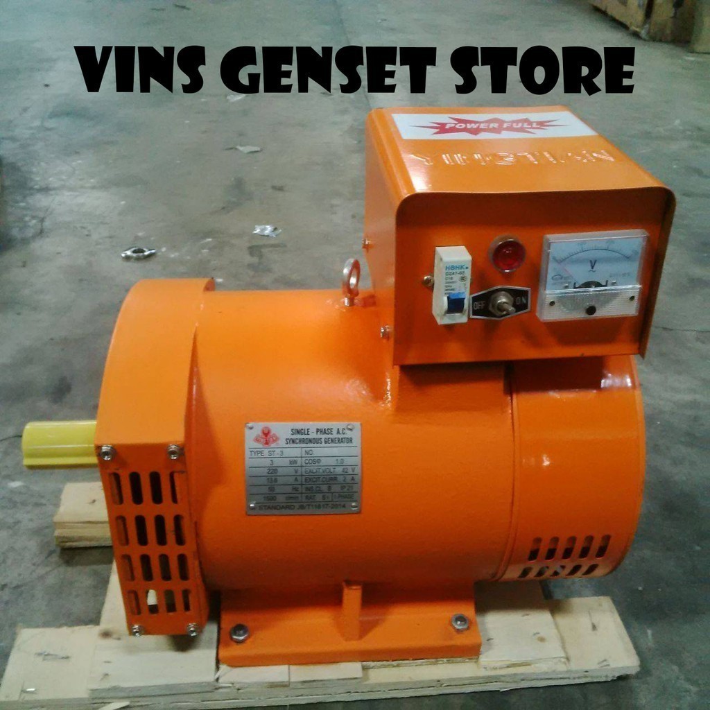 Dinamo Alternator Pembangkit Listrik ST-10 KW - Yingtian