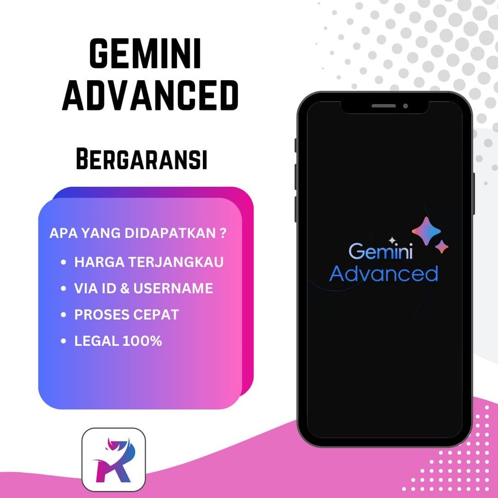 Google Gemini Advanced 1 Tahun Private Full Garansi Gemini Ai Premium Pro