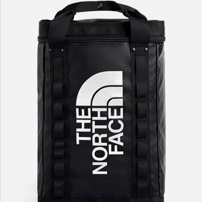 The North Face EXPLORE FUSEBOX BACKPACK  Rucksack Black Tas Ransel Travel Backpack Tas Ransel Punggu