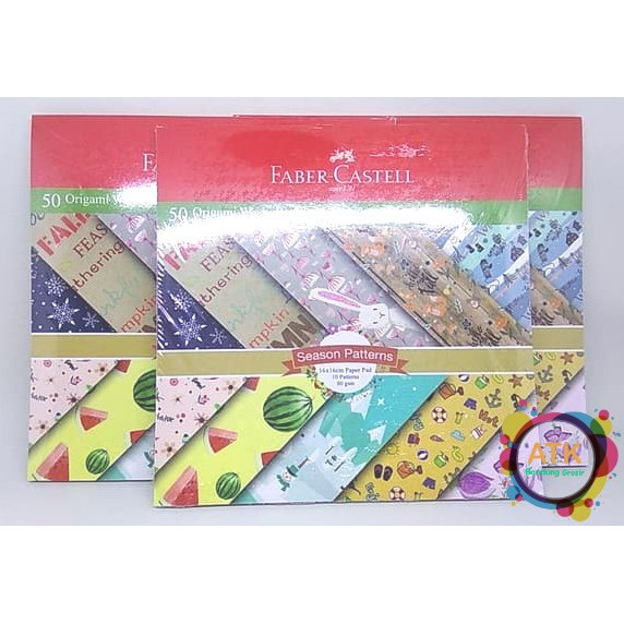 

Faber Castell Kertas Origami Washi Paper 16 x 16 Season Pattern