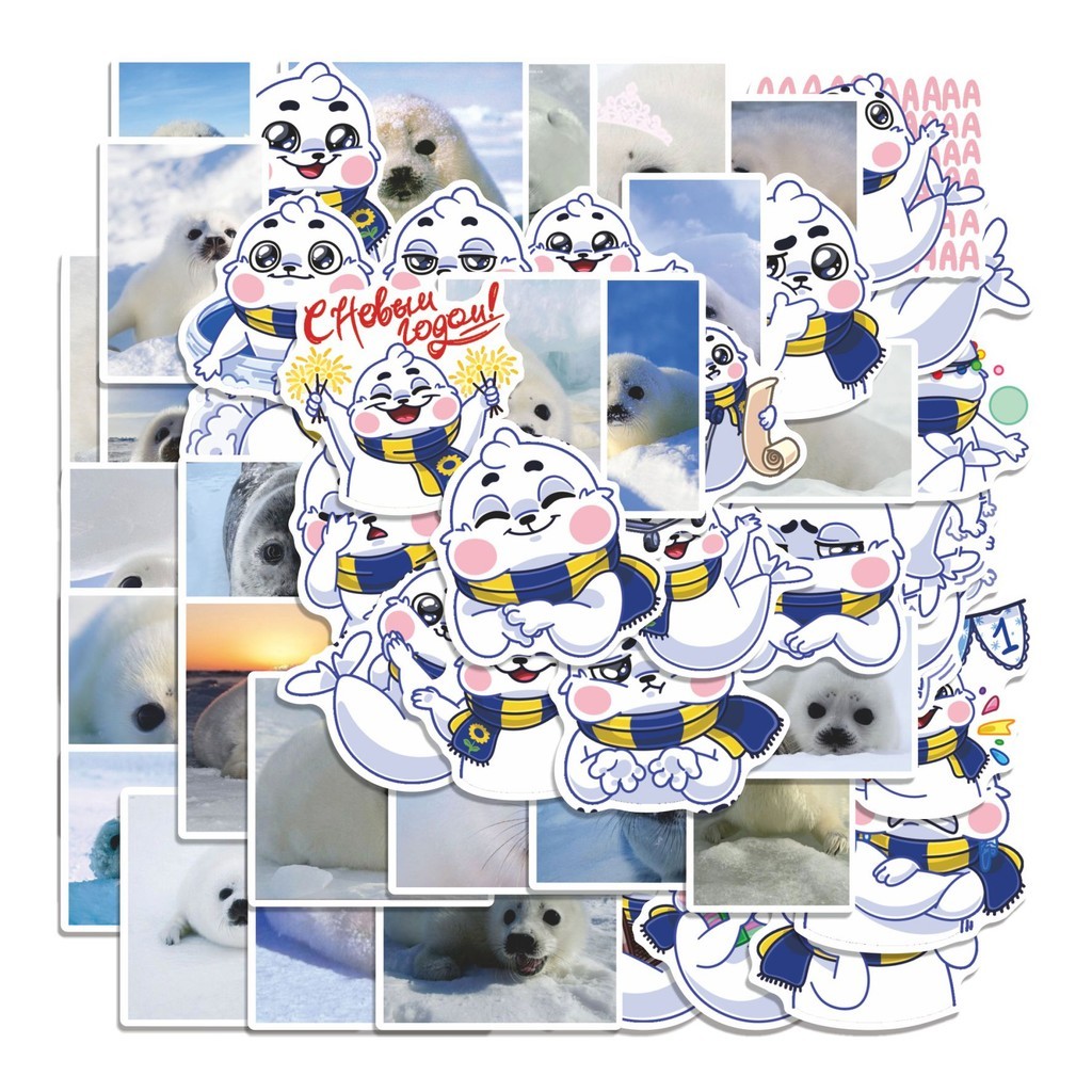 

COD 50 Pcs Stiker TUYELENTI Lucu Anti Air Untuk Dekorasi Notebook Sepeda Skateboard Handphone