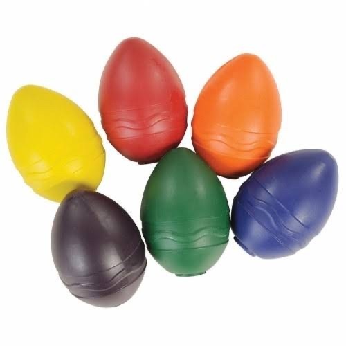 

CRAYOLA MY FIRST CRAYOLA EGG SHAPED CRAYONS EASY PALM GRIP ORIGINAL