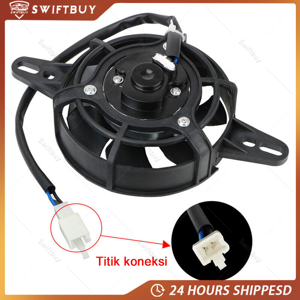 Motorcycle Radiator KTM Universal Motorcycle Radiator Fan Kipas Radiator Trail Adventur Custom DC 12